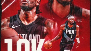 hth-里程碑！格兰特解锁生涯10000分里程碑，开拓者队史第47位