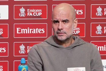 瓜帅：我没看阿森纳vs利物浦，但落后6分总比落后8分好